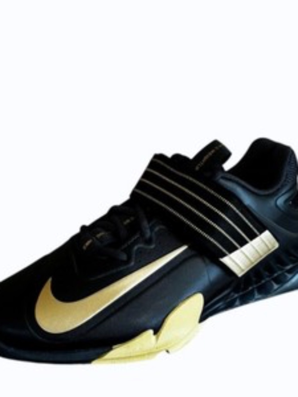 Nike Mens Weightlifting Shoes‎ Black Gold Size 11.5